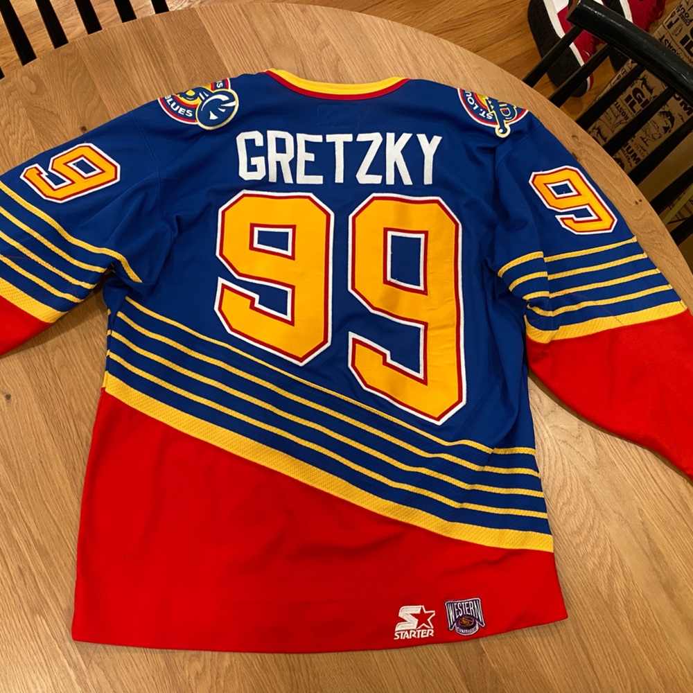 Vintage St. Louis Blues Wayne Gretzky Jersey - SIZE L